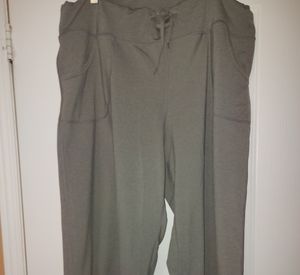 Lu lu Lemon ankle trackpad wide leg